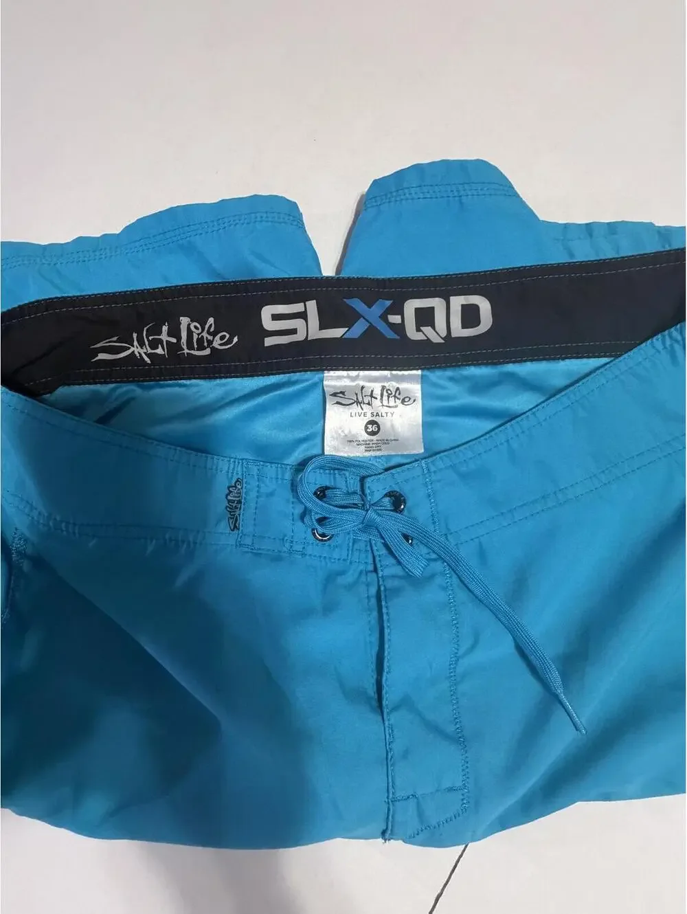 Men’s saltlife stealth board shorts waist size 36”
